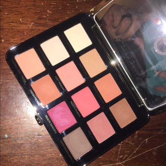 NWT TooFaced Peach Mattes/Highlighting Powder - Picture 3 of 3